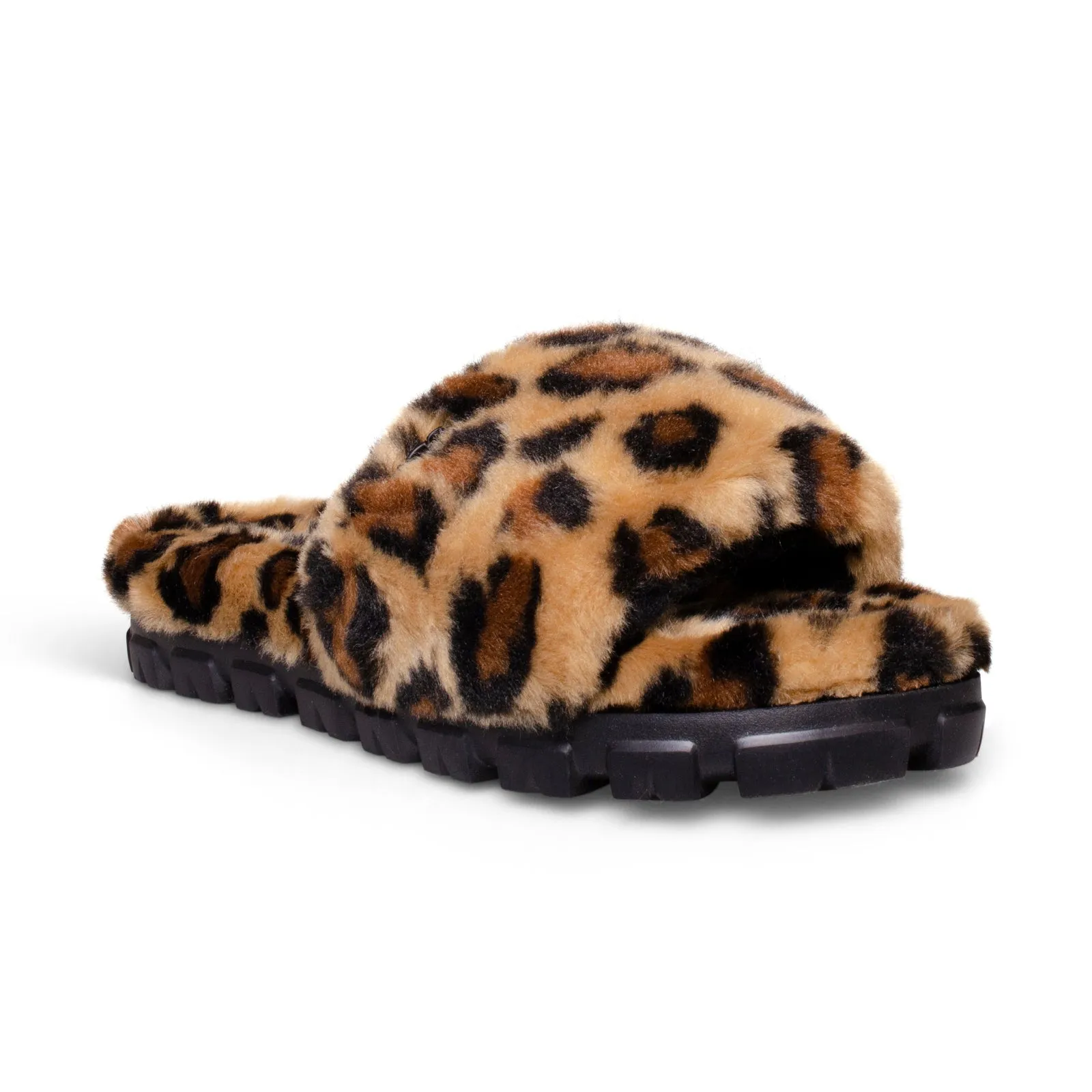 UGG Women's Cozetta Curly Spotty Natural Slippers