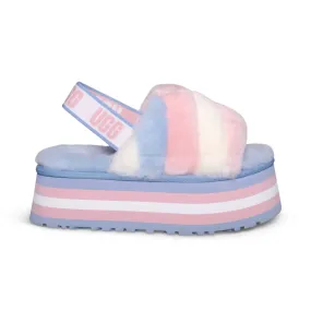 UGG Women's Slide Slippers - Pride Disco Stripe Combo