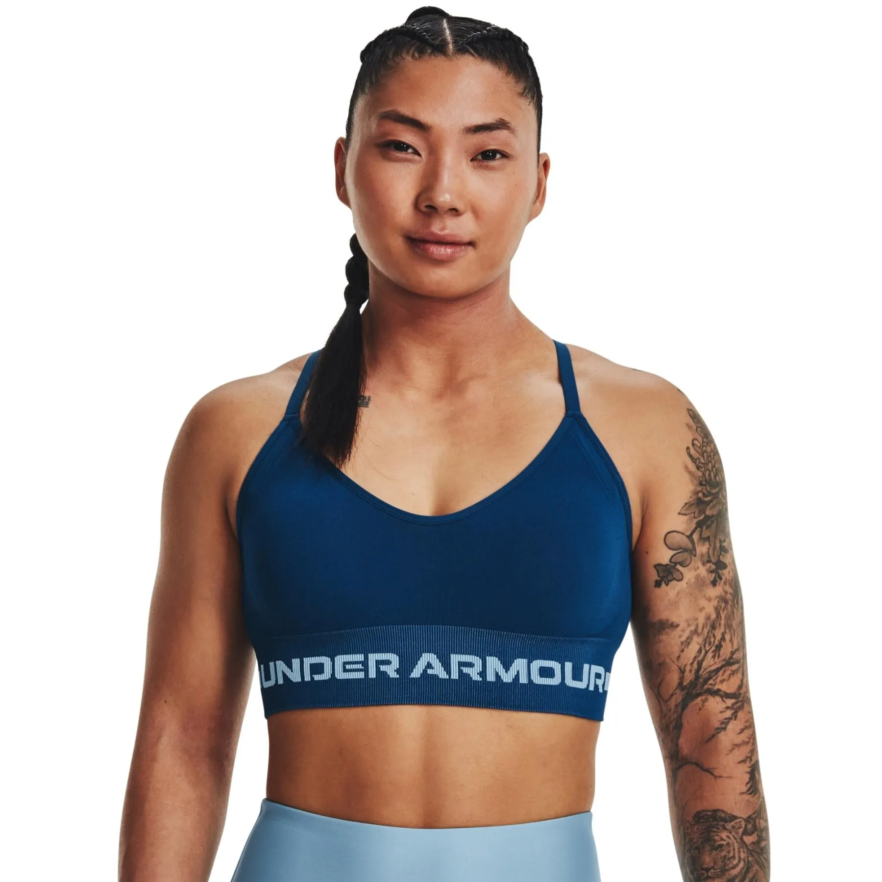 Under Armour Sports Bra - Seamless Low Long Design