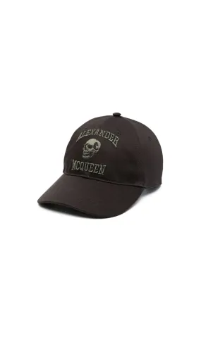 Varsity Skull Cap - Black