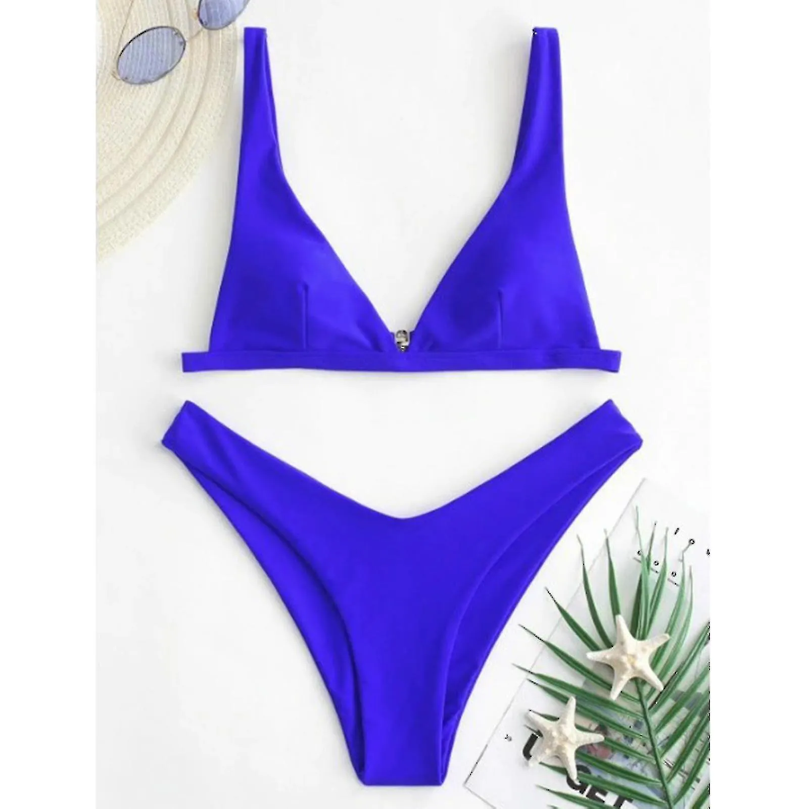 Women Bikini Set Fashionable Breathable Stretchy Two Piece Swimwear Women Bathing Suit