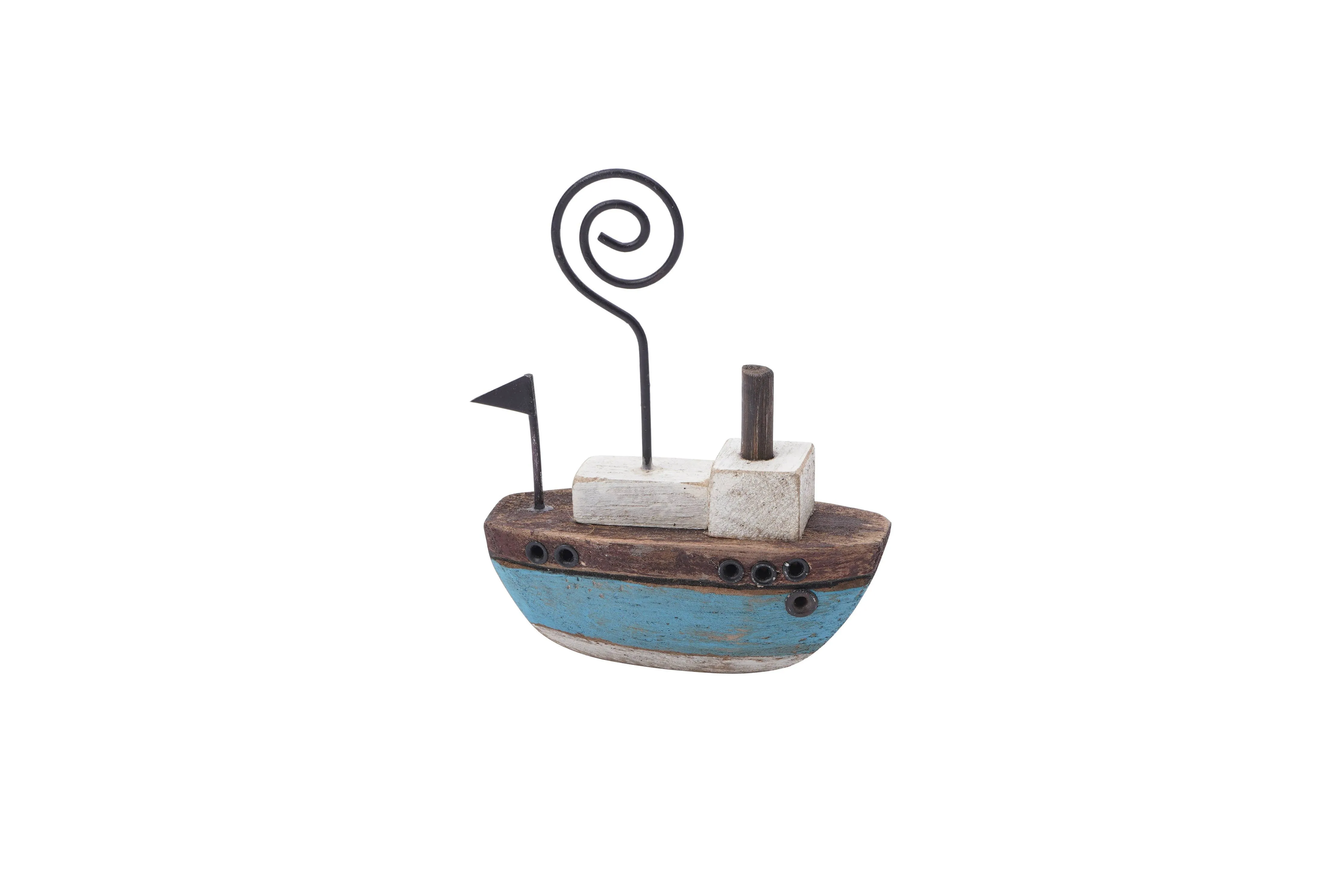 Wooden Fishing Boat Photo Clip